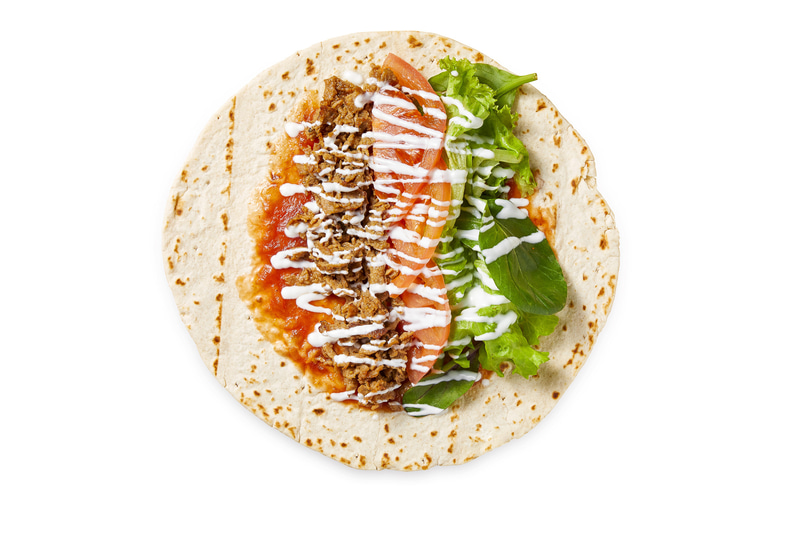 「TUNNBROD/ツンブロード プラントベースケバブ」（500円）