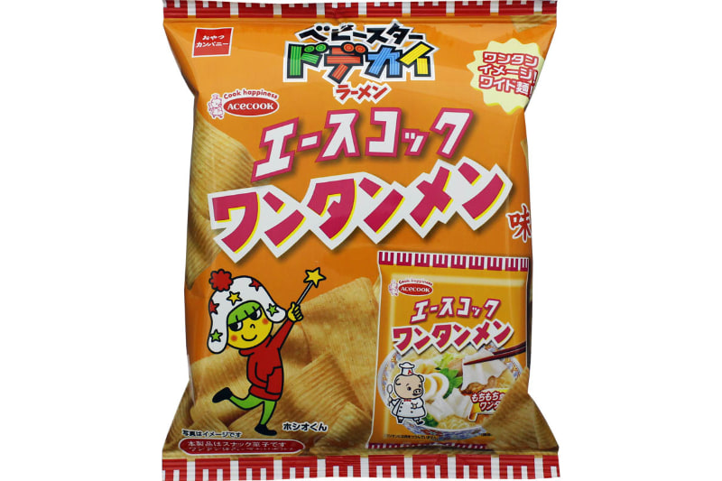 ベビースタードデカイラーメン エースコック ワンタンメン味