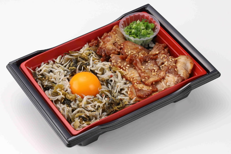 丸ぼし監修 瀬戸内のしらすと焼豚丼