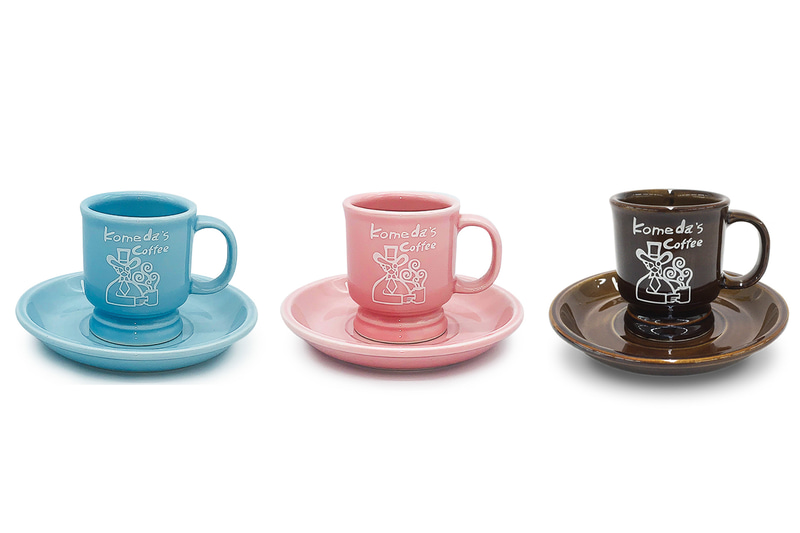 コメダ珈琲店「カップ＆ソーサー限定色」