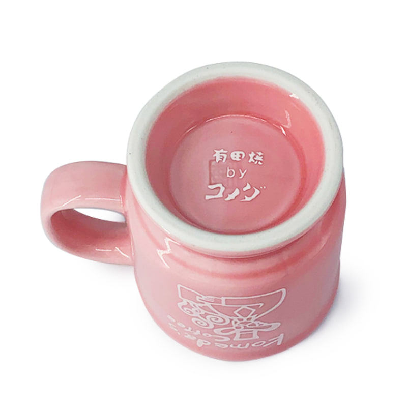 コメダ珈琲店「カップ＆ソーサー限定色」（ピンク）