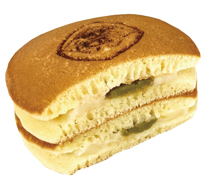 金農パンケーキ 抹茶あん＆牛乳クリーム