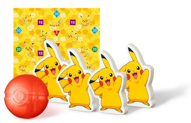 ピカチュウゲット！ボールアタック