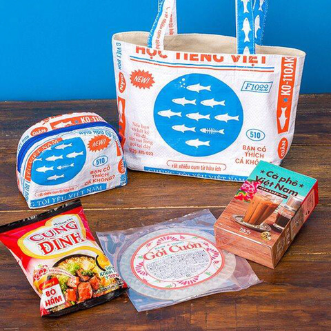 カルディ ベトナムミルクコーヒーや生春巻きなどの食材がセットの サイゴンバッグ グルメ Watch