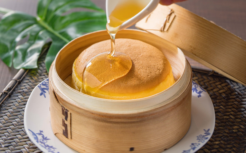 「台湾カステラあったか蒸籠蒸し/台湾カステラひんやり冷たい」