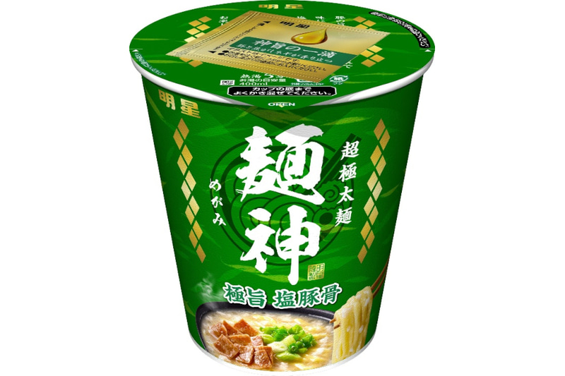 明星 麺神カップ 極旨塩豚骨