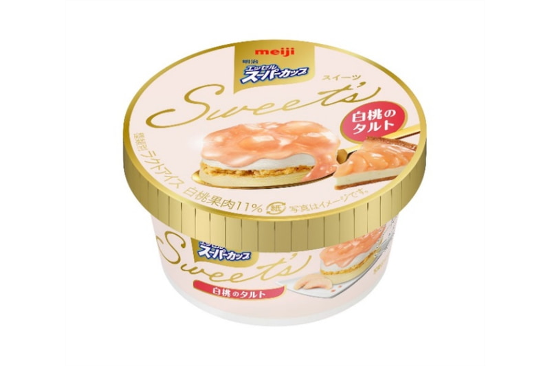 明治 エッセルスーパーカップSweet's　白桃のタルト
