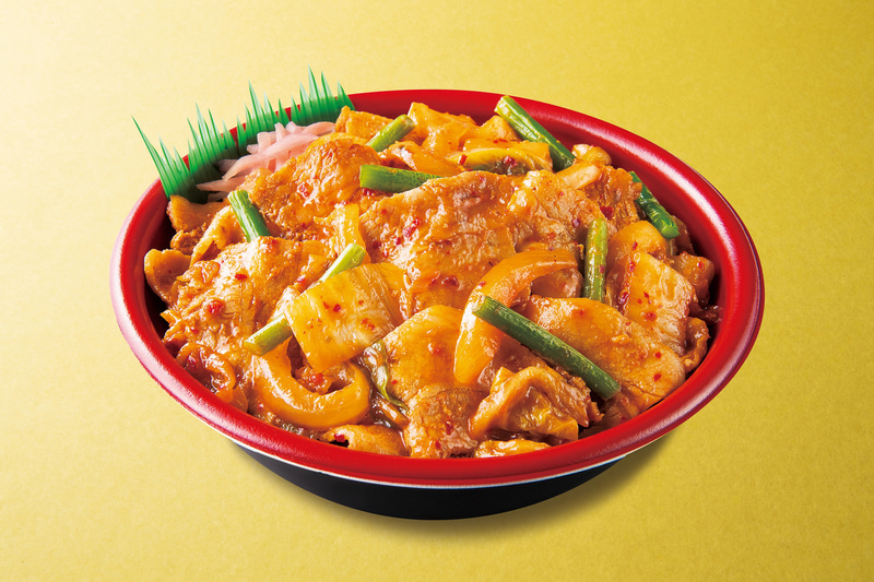 「豚キムチ丼【肉ダブル】」（850円・税別）