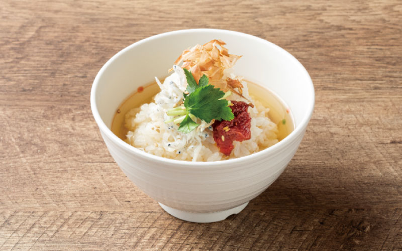 梅としらすの冷やしクッパ（429円）