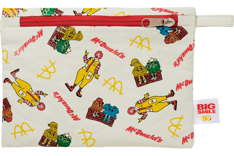 ファスナー付きポーチ（ドナルド）