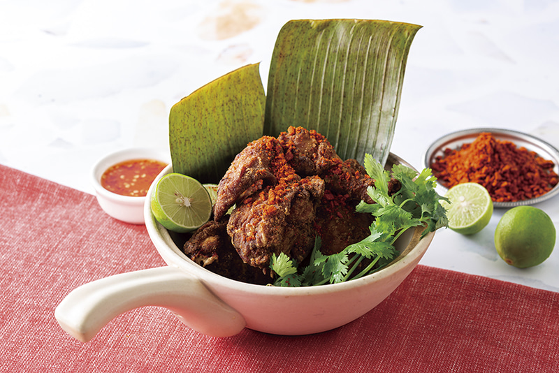 「スパイシーフライドチキン」（1518円）