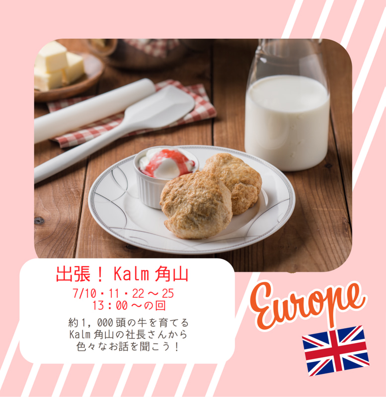 焼き立てスコーンとミルクアイス作り