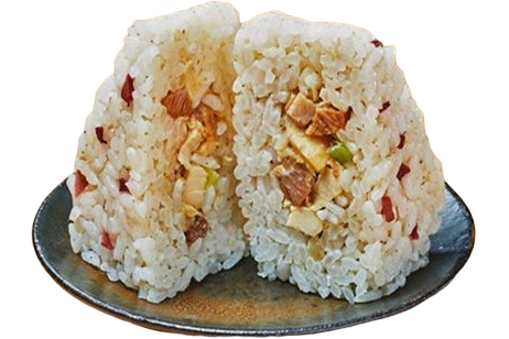 青森中華そばオールウェイズ監修の「塩煮干し風〆ごはんおにぎり」