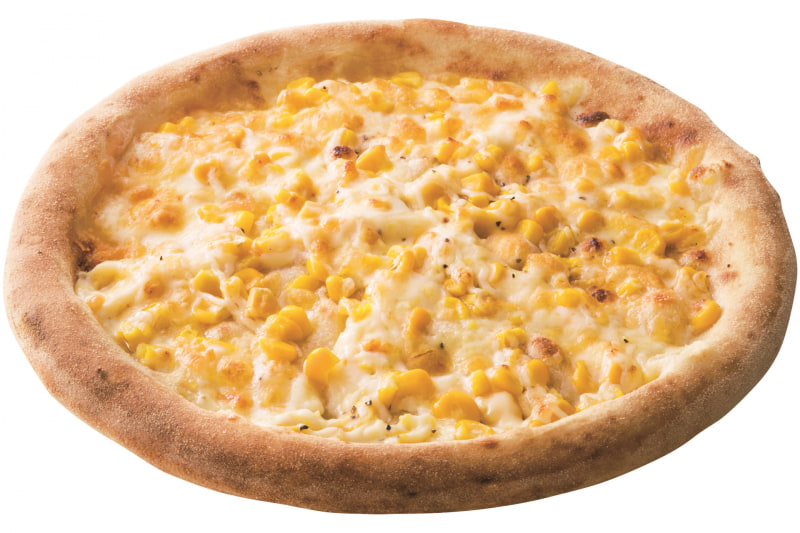 北海道産コーンのクリームピッツァ
