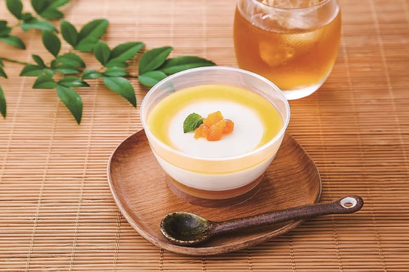 米糀と白みそのブランマンジェ