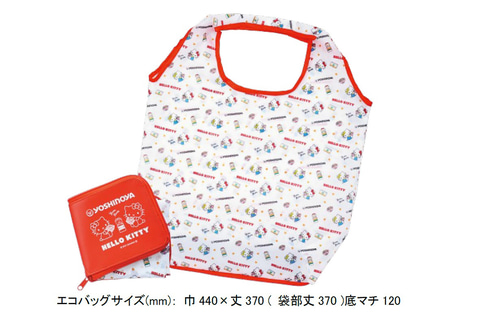2025 吉野家　ハローキティ　エコバッグ　どんぶセット売　未使用新品 03_l.jpg