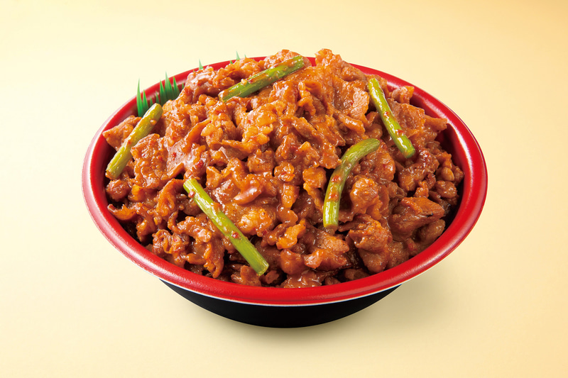 旨辛豚丼 肉トリプル