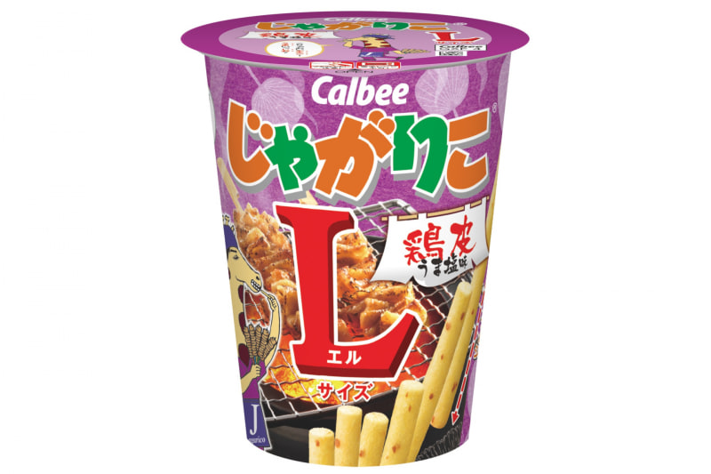 じゃがりこ 鶏皮うま塩味Lサイズ