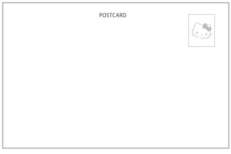 オリジナルのポストカード