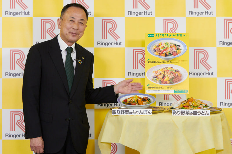リンガーハット 代表取締役社長兼CEOの佐々野諸延氏
