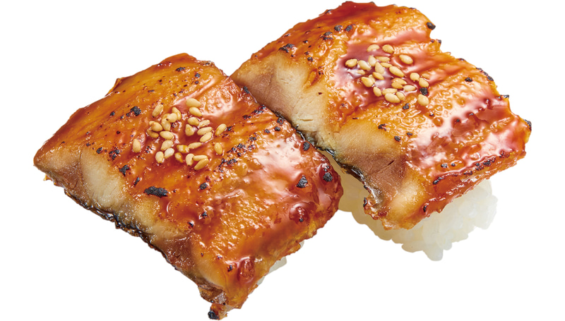 三陸産 さんま蒲焼き 220円（2貫）