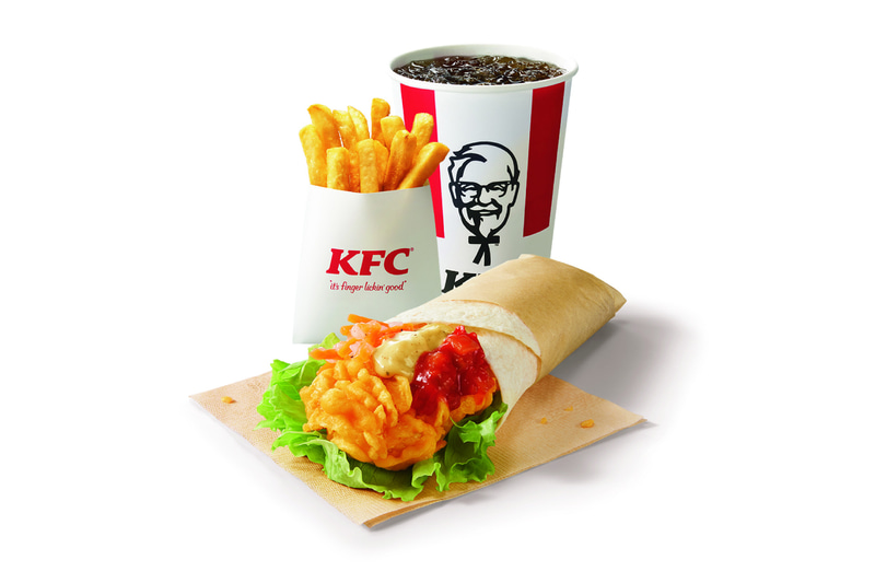 ケンタッキーフライドチキン「ツイスターセット」