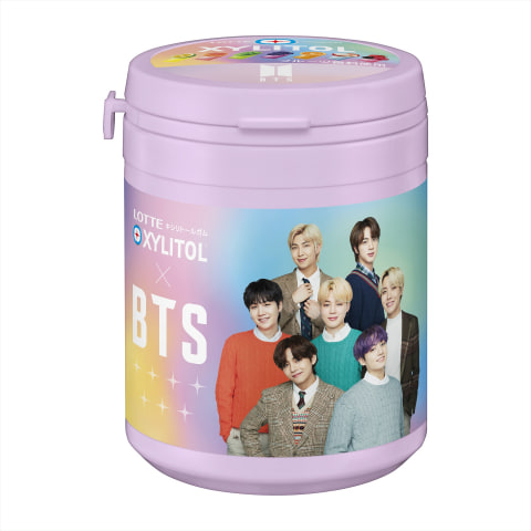 キシリトールガム BTS Smileボトル」数量限定で登場 - グルメ Watch