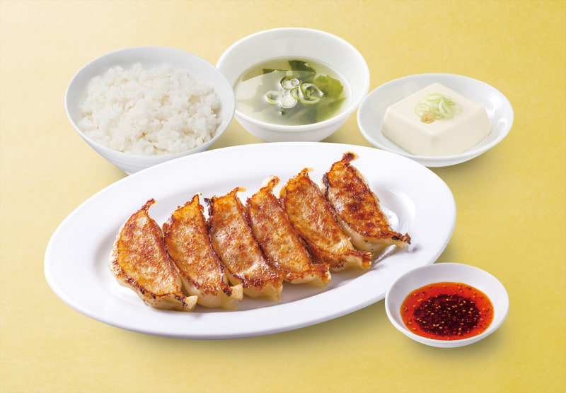 ランチ餃子定食セット