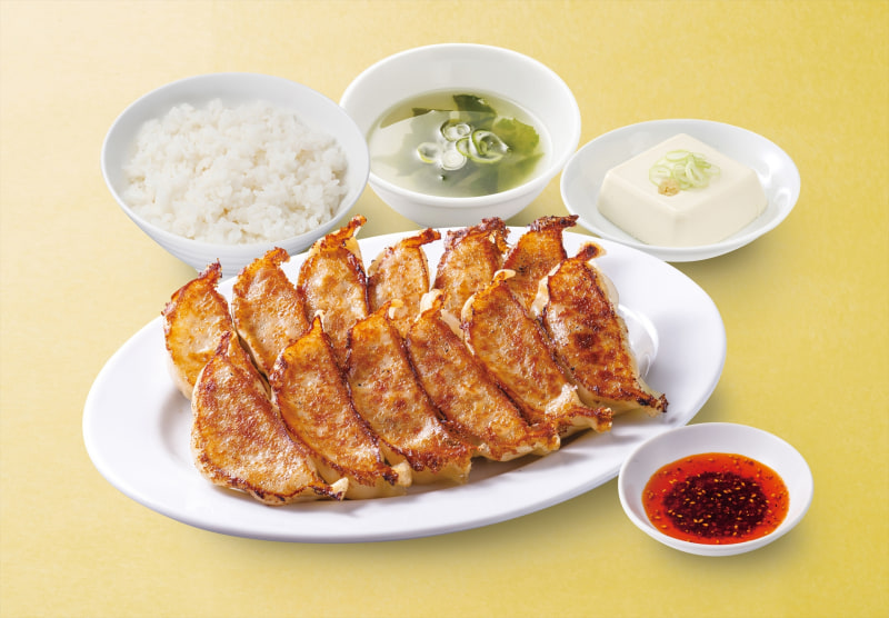 ランチW餃子定食セット