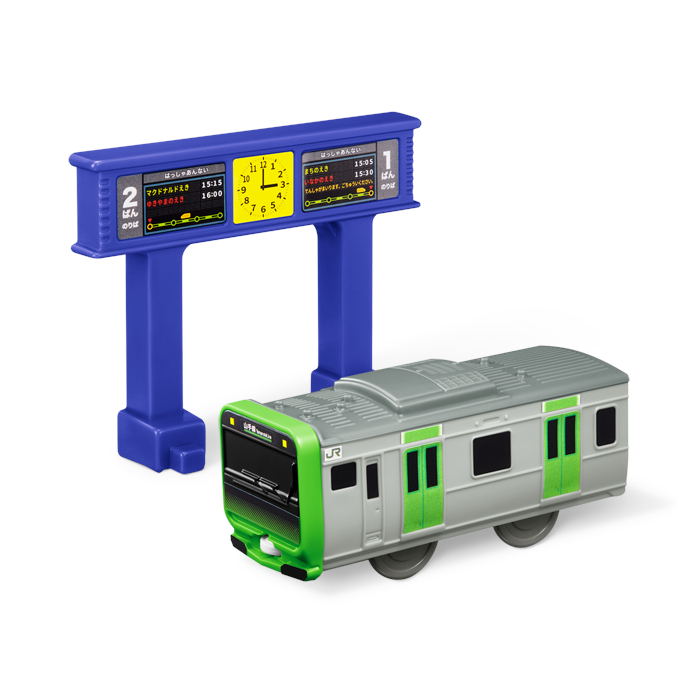 E235系山手線＆発車標