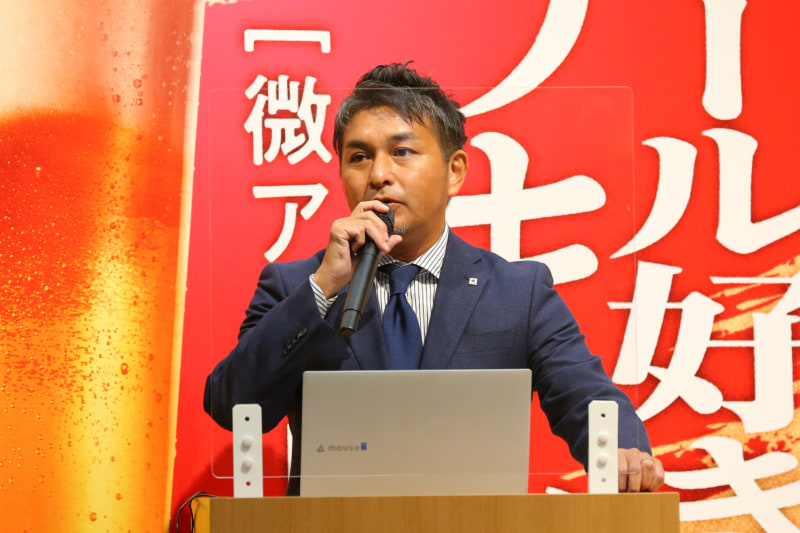 サッポロビール ビール＆RTD事業部長の武内亮人氏