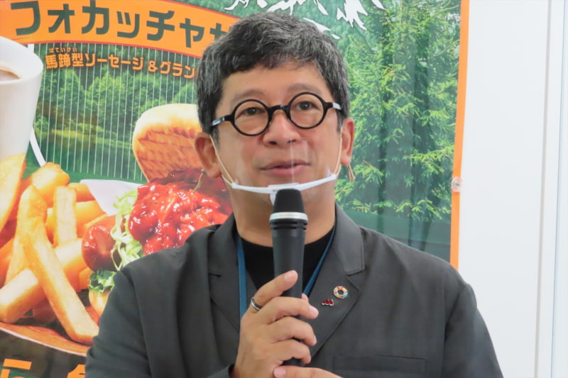 上席執行役員 マーケティング本部長の安藤芳徳氏