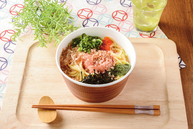 ちょい麺 お出汁のたらこパスタ