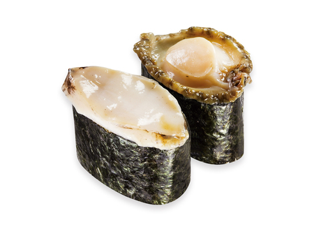 「あわび軍艦」220円