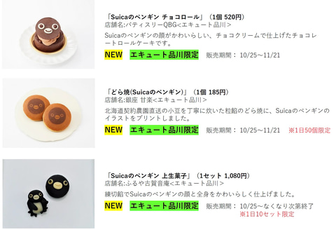 Suica20周年記念「Suicaのペンギン」グッズフェア、東京駅・グランスタ