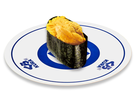 「新物 うに（1貫）」（110円）