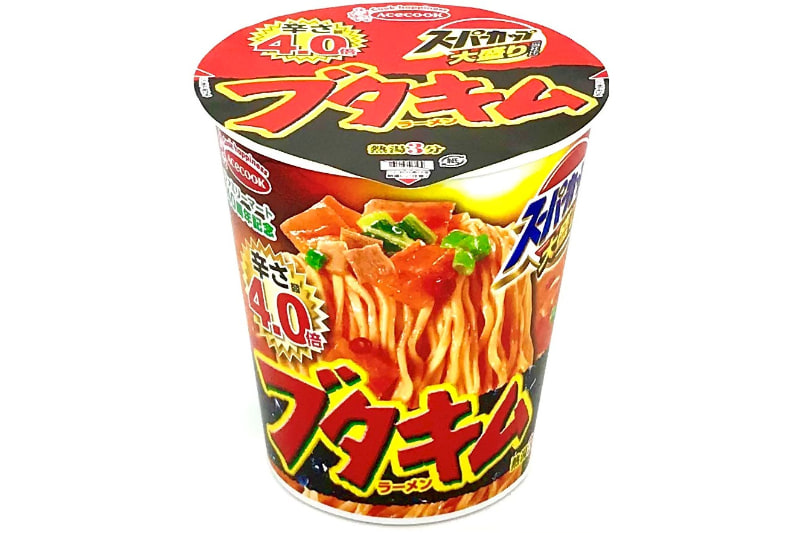 スーパーカップ大盛り ブタキムラーメン辛さ4.0倍