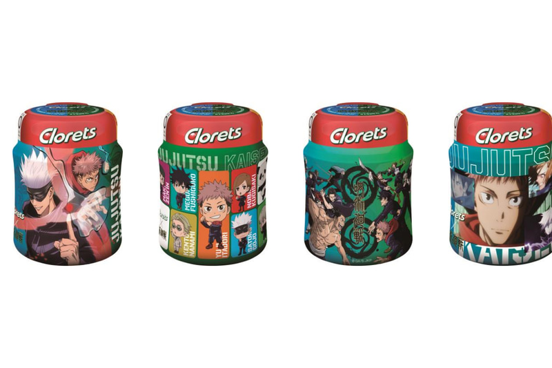 クロレッツがTVアニメ「呪術廻戦」とコラボした限定オリジナルデザインボトル