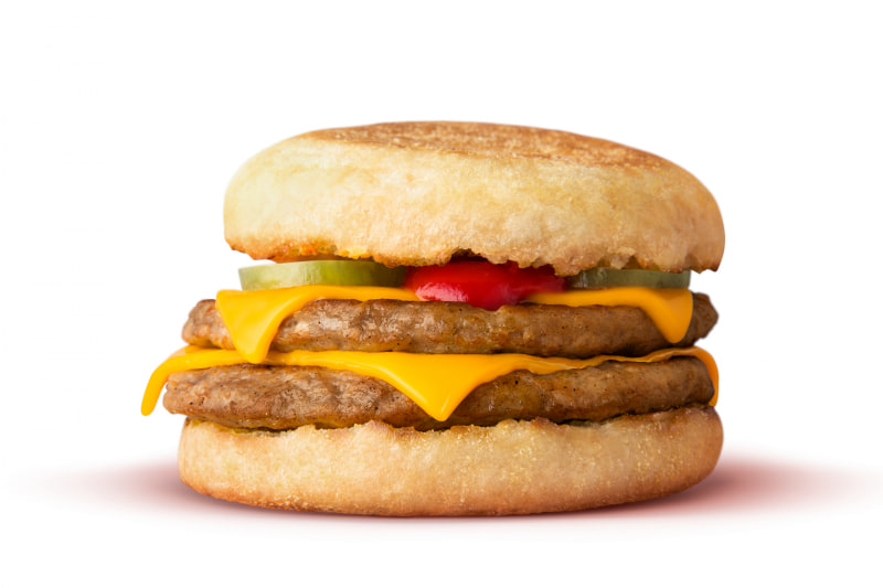 ダブチソーセージマフィン