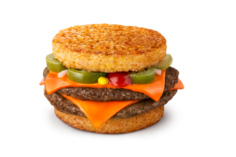 マクドナルド「ごはん辛ダブチ」