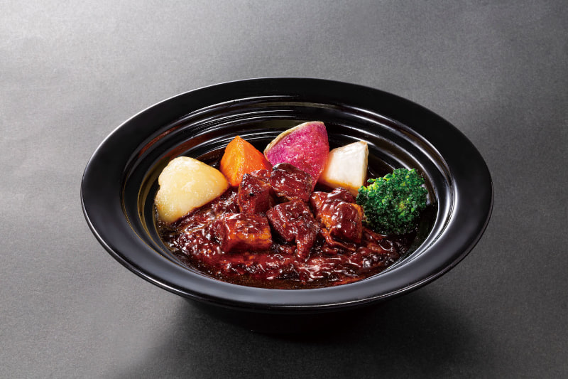 「冬野菜のビーフシチューハンバーグ」（1299円）