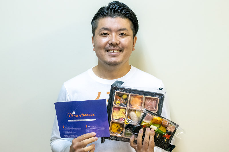 nonpi フードデリバリー事業部長の綿貫貴大氏