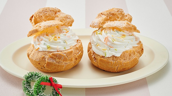 「クリスマスダブルシュー（2個入）」（322円、12月21日発売）