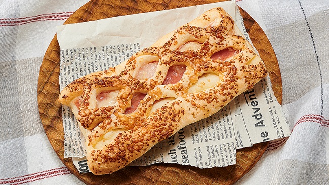 「VL チーズ香るハムマヨデニッシュ」（108円、12月22日発売）