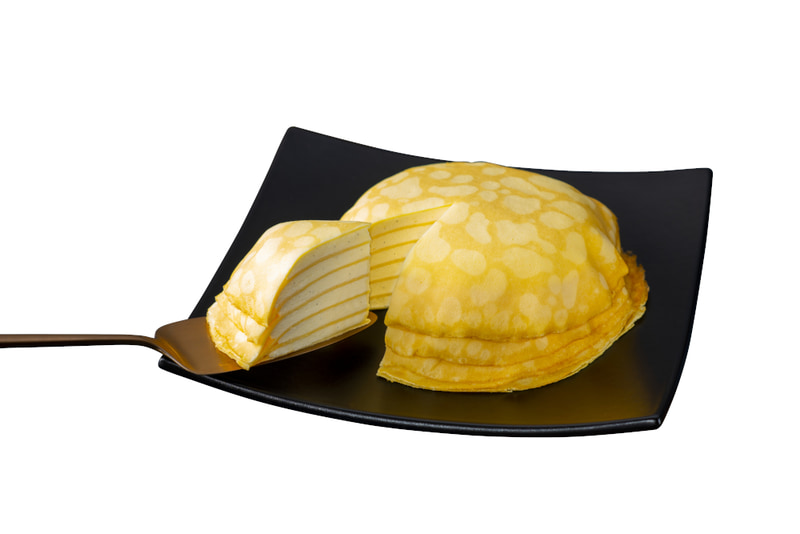 「ひんやりミルクレープ」（1350円）