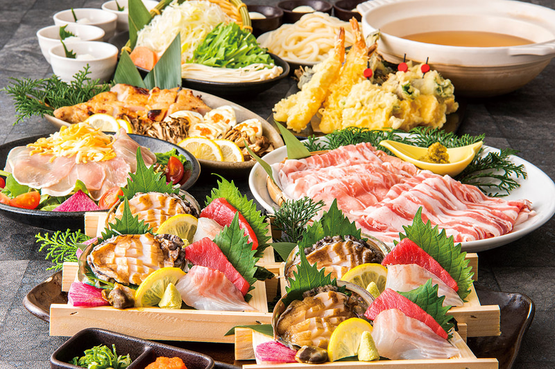 金華豚しゃぶしゃぶコース