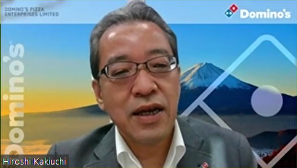 ドミノ・ピザ ジャパン 執行役員の柿内宏之氏