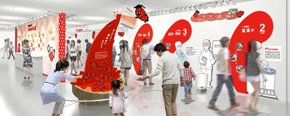 「工場見学ギャラリー」