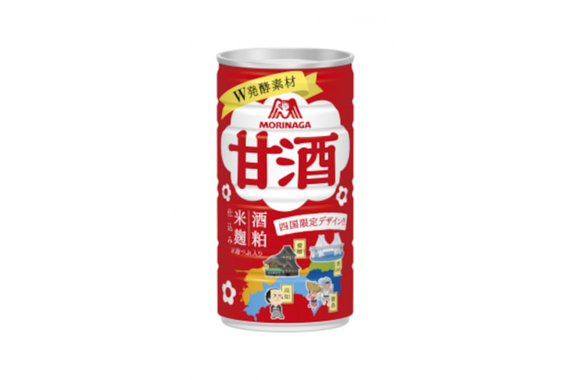 森永製菓「甘酒 四国限定デザイン」