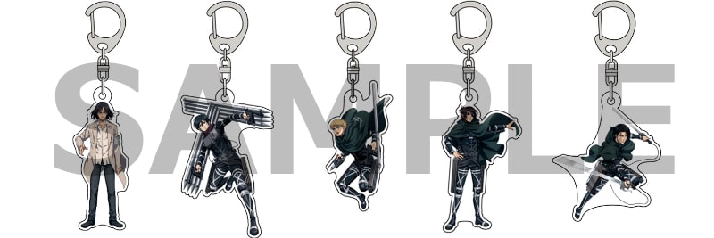 「アクリルキーホルダー（等身）」（850円/1BOX8500円）